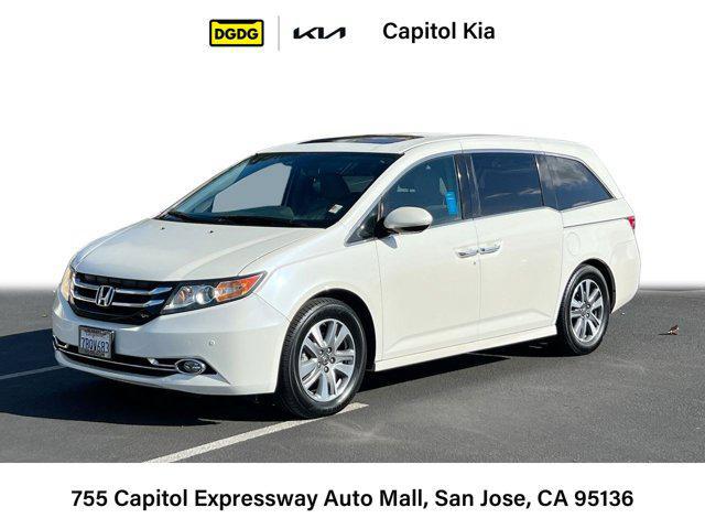 2014 honda odyssey touring elite hot sale for sale