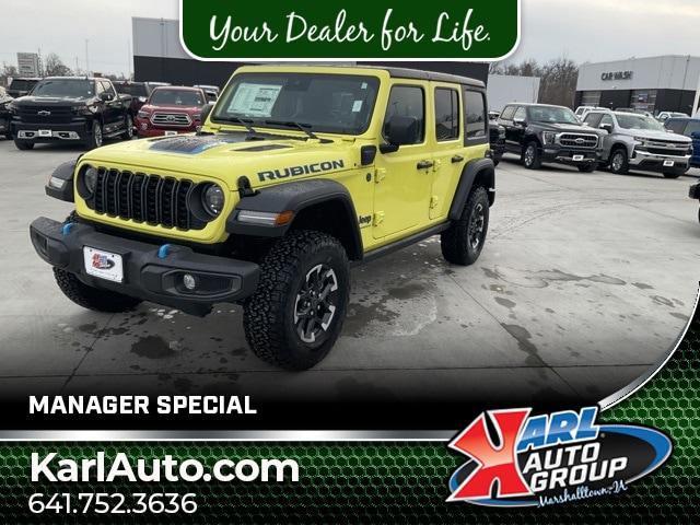 2024 Jeep Wrangler 4xe WRANGLER 4-DOOR RUBICON 4xe