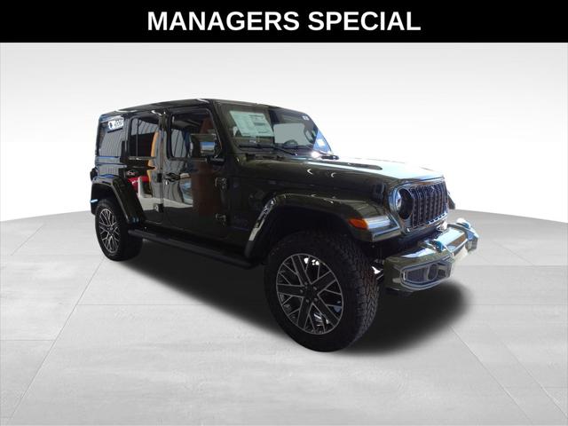 2024 Jeep Wrangler 4xe WRANGLER 4-DOOR HIGH ALTITUDE 4xe