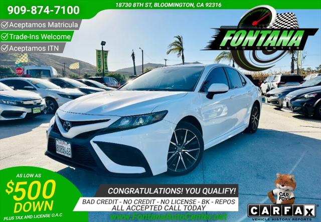 2021 Toyota Camry SE for sale in Bloomington, CA