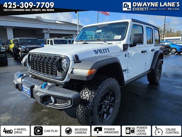 2024 Jeep Wrangler 4xe WRANGLER 4-DOOR WILLYS 4xe