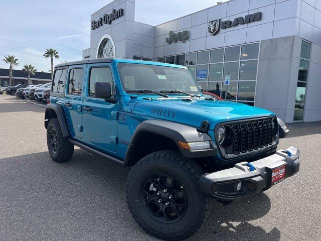 2024 Jeep Wrangler 4xe WRANGLER 4-DOOR WILLYS 4xe