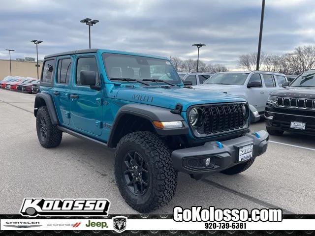 2024 Jeep Wrangler 4xe WRANGLER 4-DOOR WILLYS 4xe