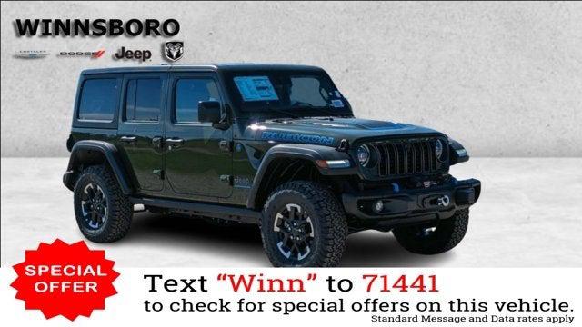 2024 Jeep Wrangler 4xe WRANGLER 4-DOOR RUBICON 4xe