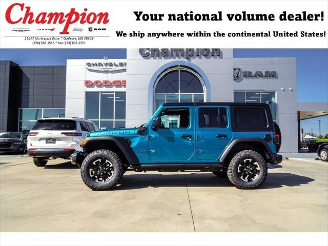 2024 Jeep Wrangler 4xe WRANGLER 4-DOOR RUBICON 4xe