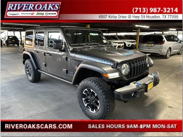 2024 Jeep Wrangler 4xe WRANGLER 4-DOOR RUBICON 4xe