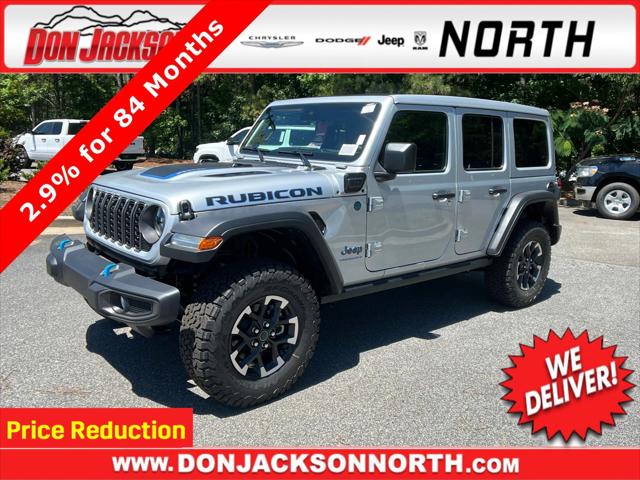 2024 Jeep Wrangler 4xe WRANGLER 4-DOOR RUBICON 4xe