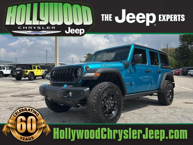 2024 Jeep Wrangler 4xe WRANGLER 4-DOOR WILLYS 4xe