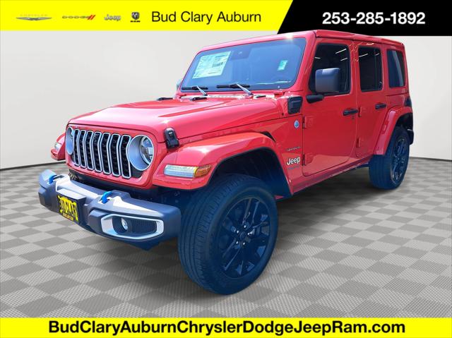 2024 Jeep Wrangler 4xe WRANGLER 4-DOOR SAHARA 4xe