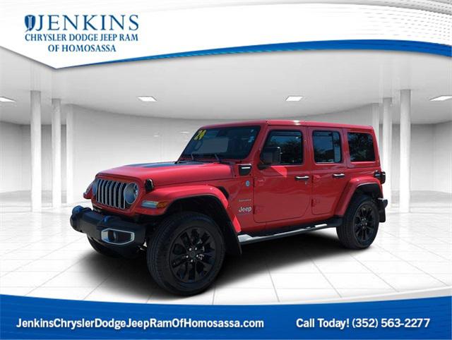 2024 Jeep Wrangler 4xe WRANGLER 4-DOOR SAHARA 4xe