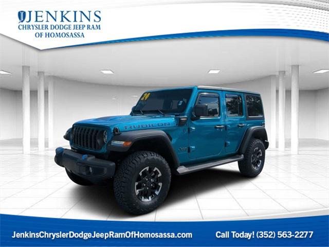 2024 Jeep Wrangler 4xe WRANGLER 4-DOOR RUBICON 4xe