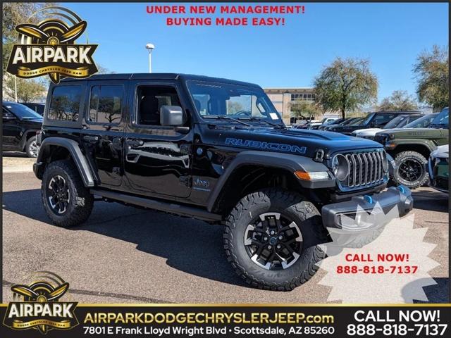 2024 Jeep Wrangler 4xe WRANGLER 4-DOOR RUBICON 4xe