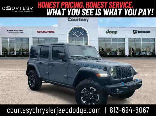 2024 Jeep Wrangler 4xe WRANGLER 4-DOOR RUBICON X 4xe