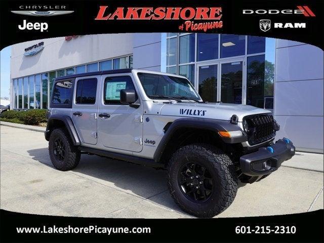 2024 Jeep Wrangler 4xe WRANGLER 4-DOOR WILLYS 4xe