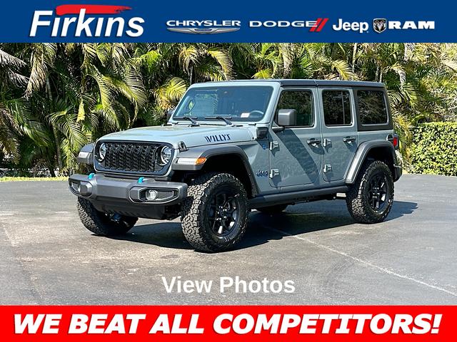 2024 Jeep Wrangler 4xe WRANGLER 4-DOOR WILLYS 4xe