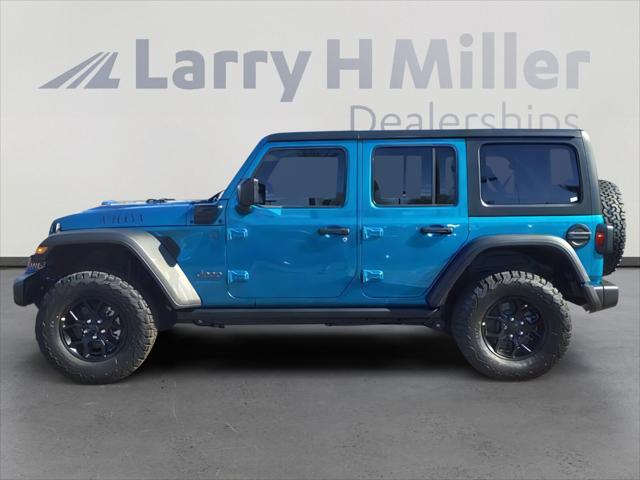 2024 Jeep Wrangler 4xe WRANGLER 4-DOOR WILLYS 4xe