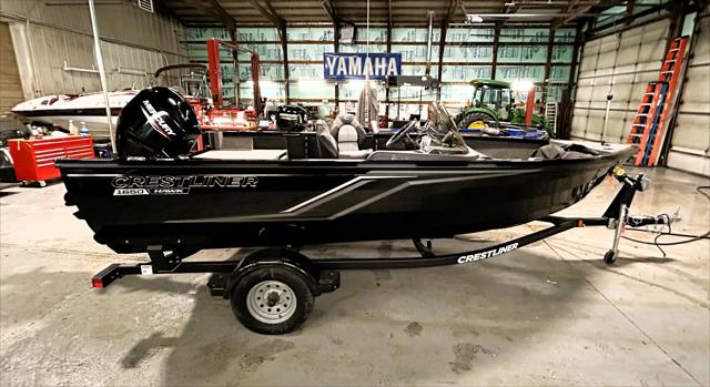 2024 Crestliner 1650 Hawk SC Jumpseat Fishing