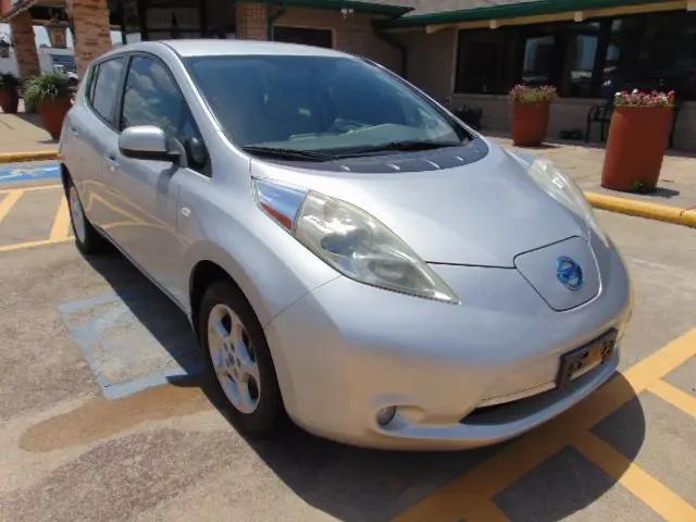 2011 Nissan LEAF SL for sale in HOUSTON, TX