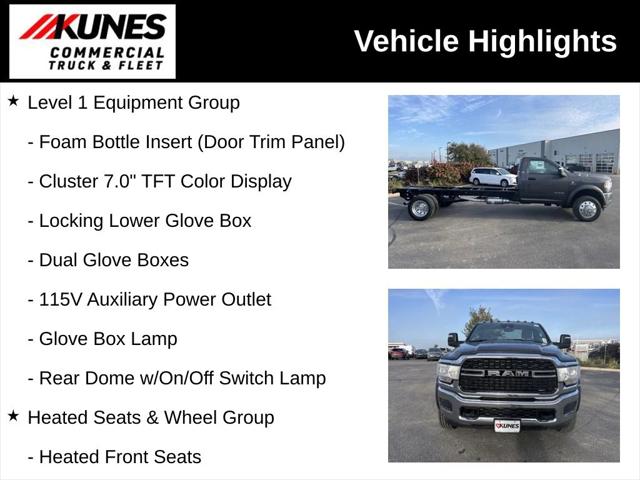 2024 RAM Ram 5500 Chassis Cab RAM 5500 SLT CHASSIS REGULAR CAB 4X4 120 CA