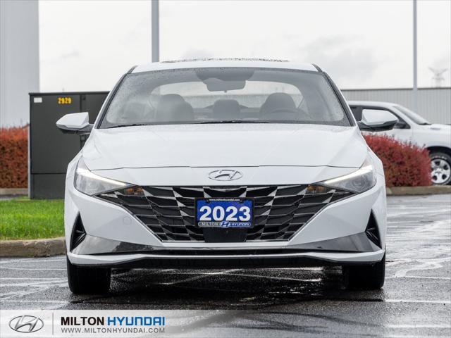 Elantra Hybrid Luxury Two-Tone Interior