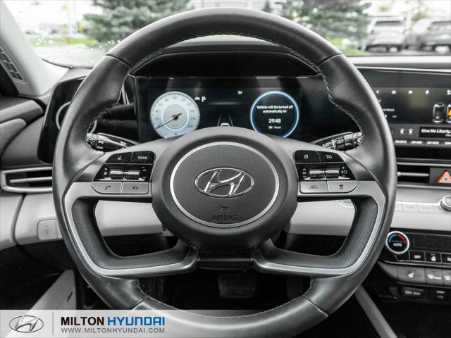 Elantra Hybrid Luxury Two-Tone Interior