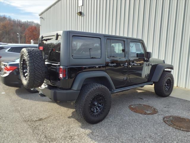 2016 Jeep Wrangler Unlimited Black Bear