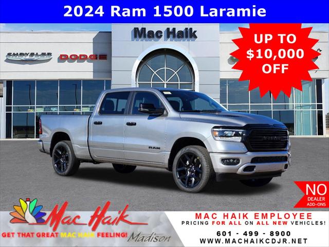 2024 RAM Ram 1500 RAM 1500 LARAMIE CREW CAB 4X4 64 BOX