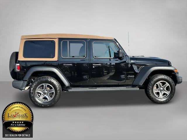 2020 Jeep Wrangler Unlimited Black and Tan 4X4