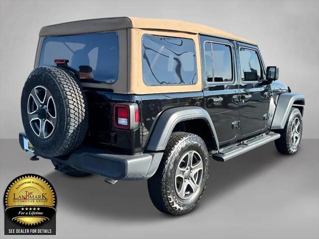 2020 Jeep Wrangler Unlimited Black and Tan 4X4