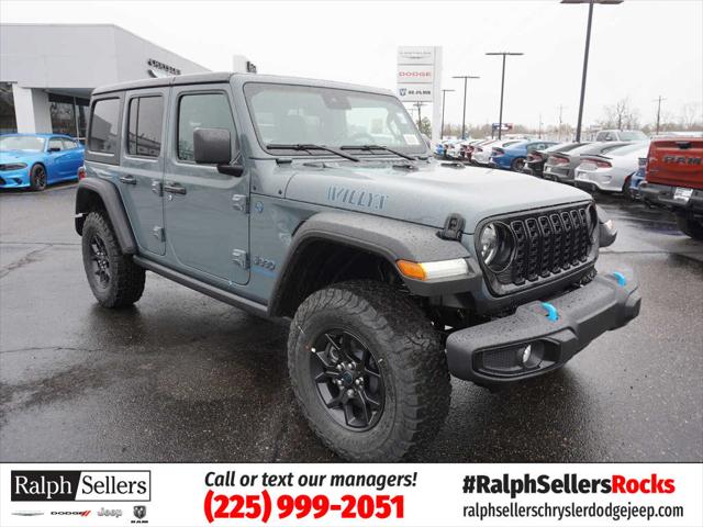 2024 Jeep Wrangler 4xe WRANGLER 4-DOOR WILLYS 4xe