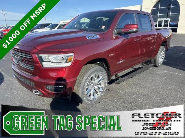 2024 RAM Ram 1500 RAM 1500 LARAMIE CREW CAB 4X4 57 BOX