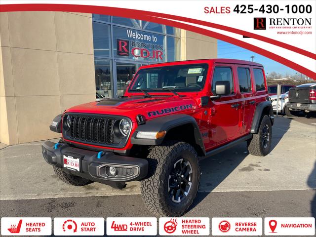 2024 Jeep Wrangler 4xe WRANGLER 4-DOOR RUBICON 4xe