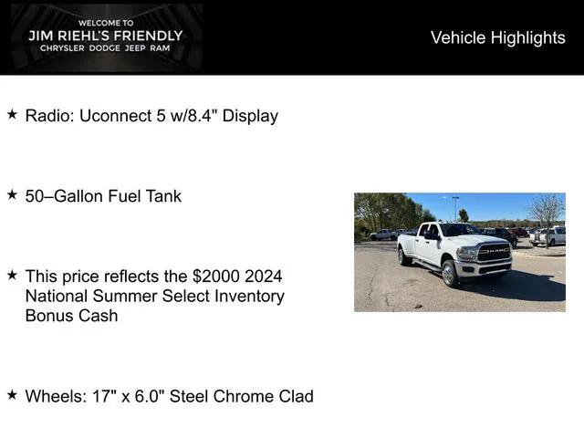 2024 RAM Ram 3500 RAM 3500 TRADESMAN CREW CAB 4X4 8 BOX