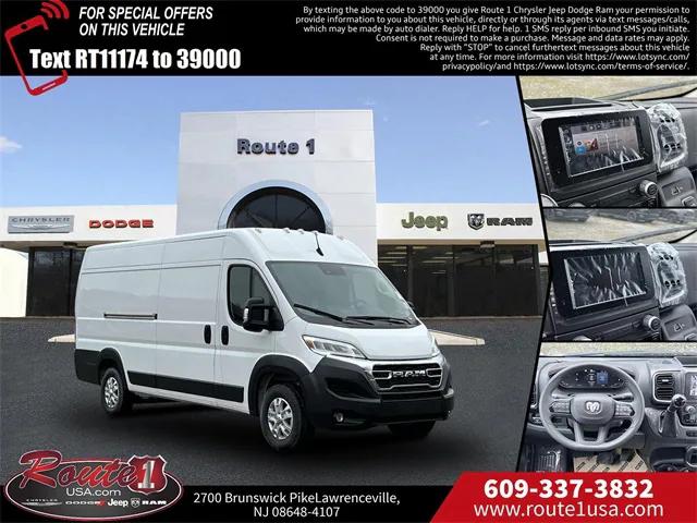 2024 RAM Ram ProMaster RAM PROMASTER 3500 SLT CARGO VAN HIGH ROOF 159 WB EXT