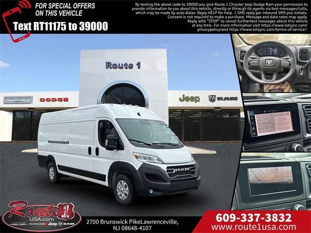 2024 RAM Ram ProMaster RAM PROMASTER 3500 SLT CARGO VAN HIGH ROOF 159 WB EXT