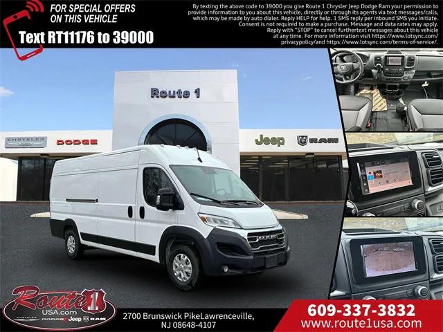 2024 RAM Ram ProMaster RAM PROMASTER 3500 SLT CARGO VAN HIGH ROOF 159 WB EXT