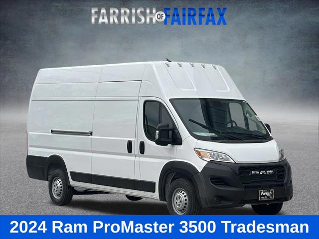 2024 RAM Ram ProMaster RAM PROMASTER 3500 TRADESMAN CARGO VAN SUPER HIGH ROOF 159 WB 