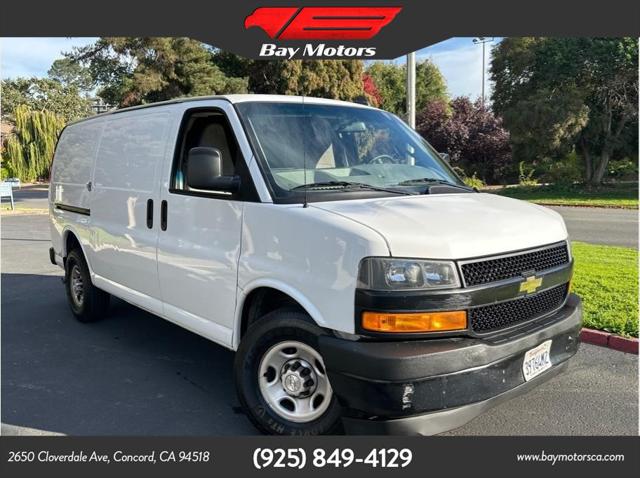 2018 chevrolet express cargo van clearance for sale