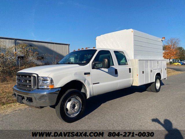 2004 Ford F-450 Superduty Crew Cab Diesel Utility Enclosed Work for sale in Richmond, VA