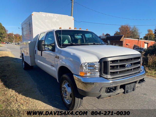 2004 Ford F-450 Superduty Crew Cab Diesel Utility Enclosed Work