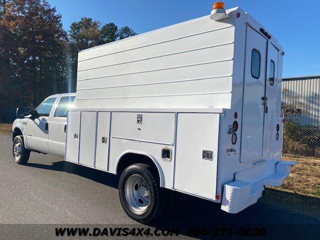 2004 Ford F-450 Superduty Crew Cab Diesel Utility Enclosed Work