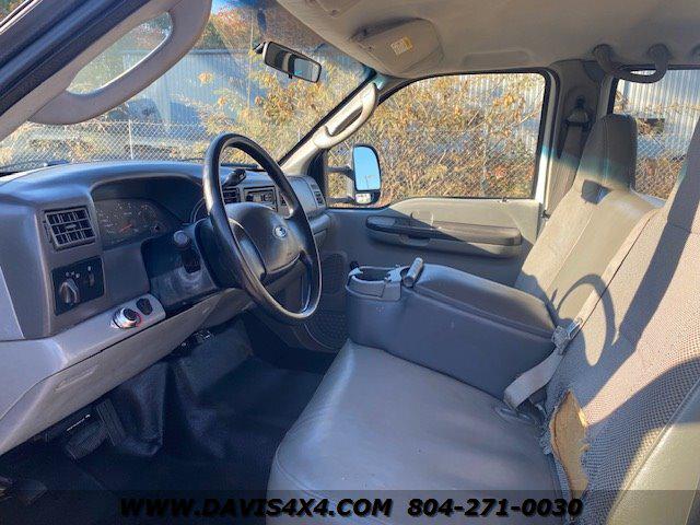 2004 Ford F-450 Superduty Crew Cab Diesel Utility Enclosed Work