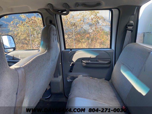 2004 Ford F-450 Superduty Crew Cab Diesel Utility Enclosed Work