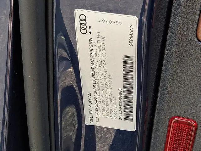 2021 Audi A4 Premium 45 TFSI S line quattro S tronic