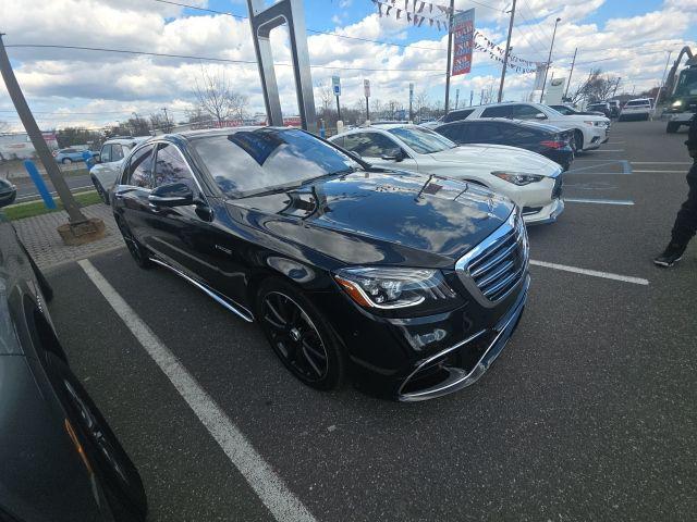 Obsidian Black Metallic 2019 Mercedes-Benz S-Class S 63 AMG 4MATIC Sedan All-Wheel Drive 9-Speed Automatic