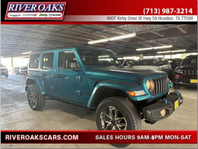 2024 Jeep Wrangler 4xe WRANGLER 4-DOOR SPORT S 4xe