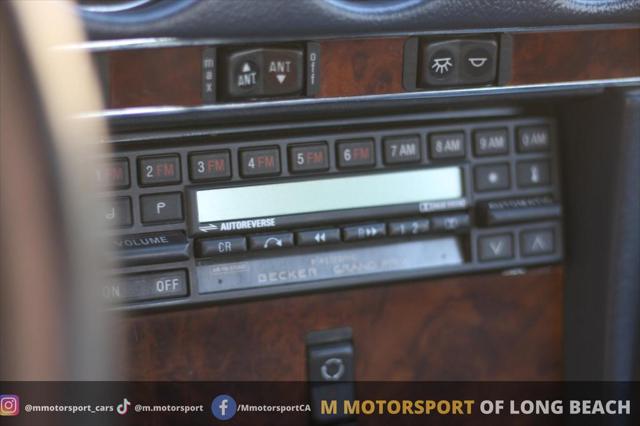 1987 Mercedes-Benz 560 SERIES 560