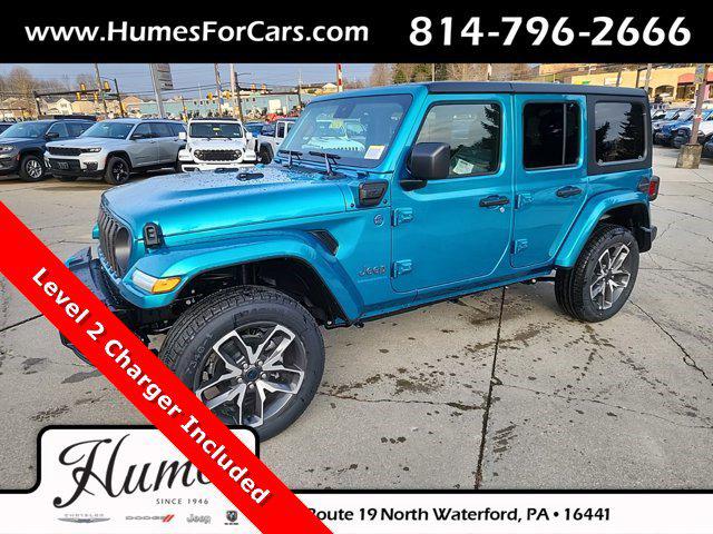 2024 Jeep Wrangler 4xe WRANGLER 4-DOOR SPORT S 4xe