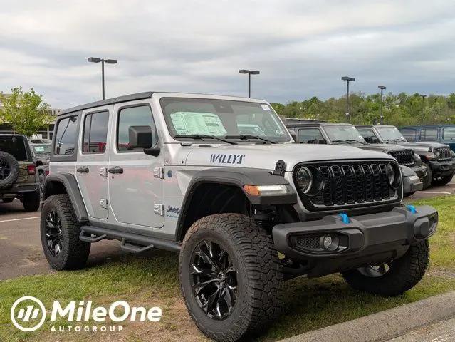 2024 Jeep Wrangler 4xe Willys 4x4 for sale in Wilkes-Barre, PA