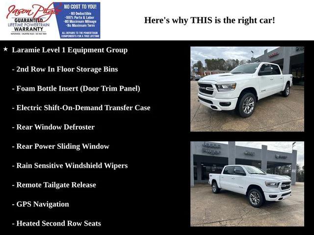 2024 RAM Ram 1500 RAM 1500 LARAMIE CREW CAB 4X4 57 BOX